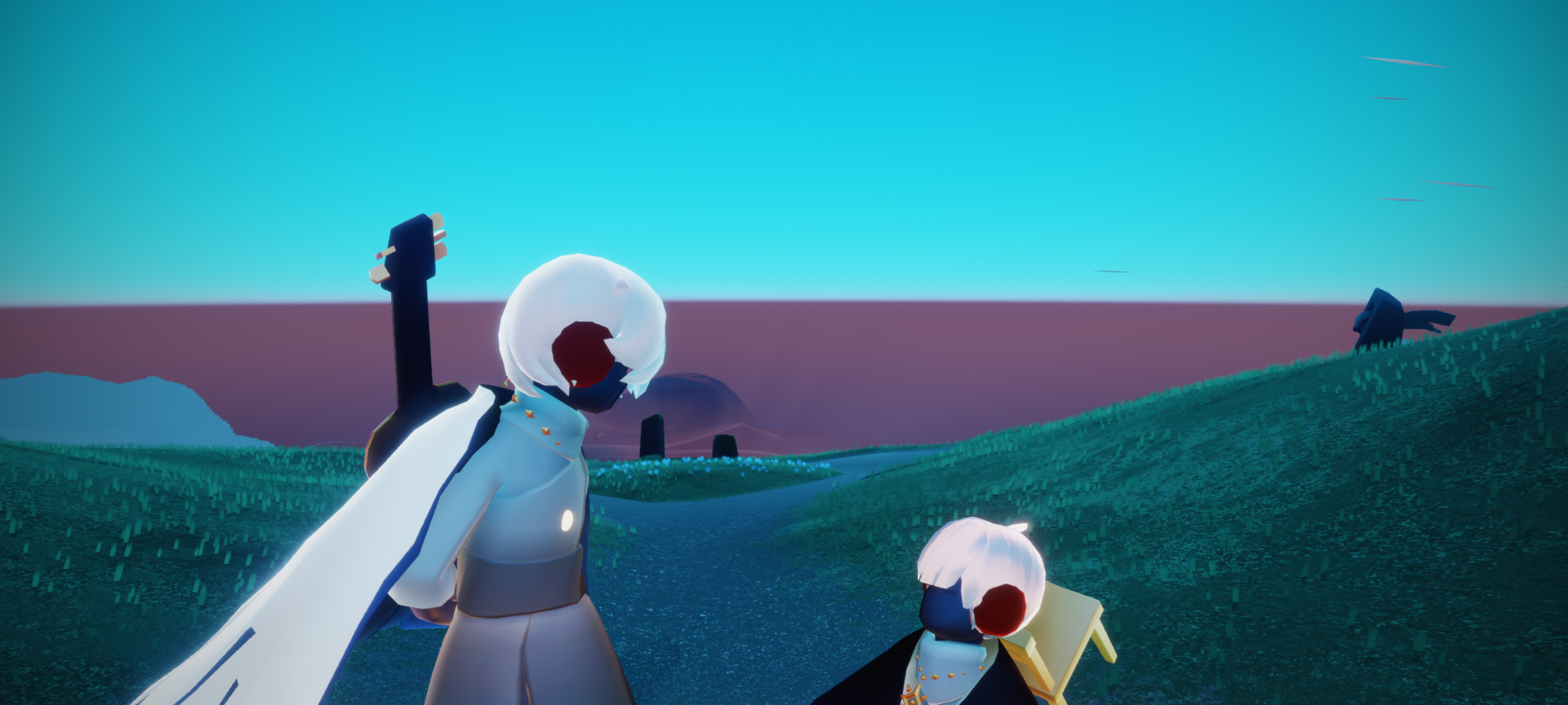 光遇怎么一边转圈圈一边跑