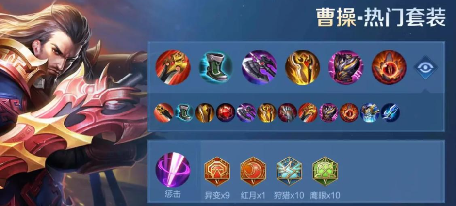 王者荣耀机炮曹操出装顺序是什么