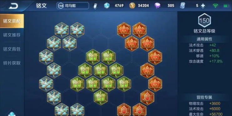 王者荣耀司马懿怎么搭配出装铭文