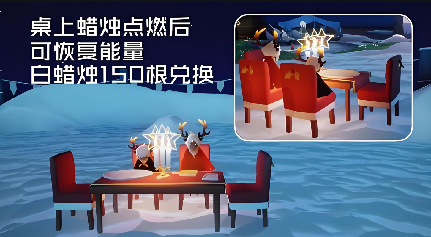 光遇圣诞节桌子在哪里换