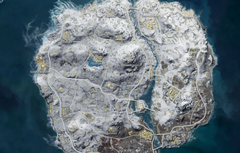 绝地求生哪里有极光