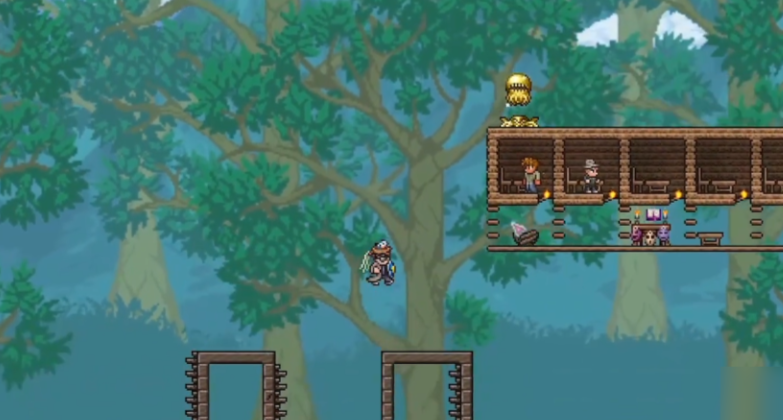 泰拉瑞亚怎么快速铺墙